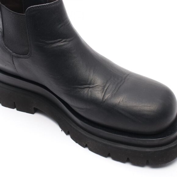 Bottega Veneta Bottega Veneta Boots Black Leather Side Gore Boots Black Women'S - Picture 8 of 9